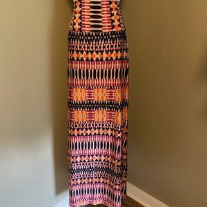 Colorful Geometric Cato sz 18/20 Maxi Skirt.